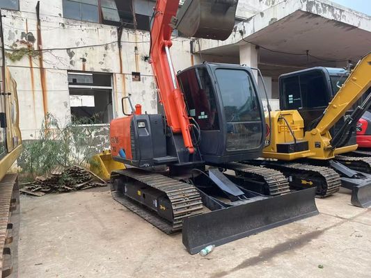 Excavadora japonesa original ZX70 Excavadora usada Hitachi Rastreador con hoja