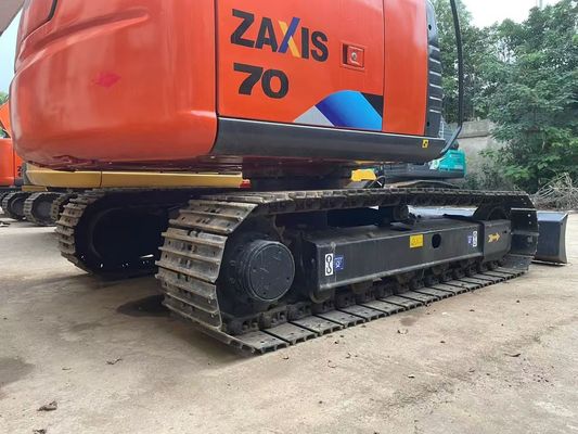 Excavadora japonesa original ZX70 Excavadora usada Hitachi Rastreador con hoja