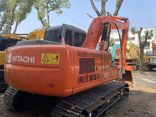 Excavadora japonesa usada original Hitachi ZX120 en buen estado