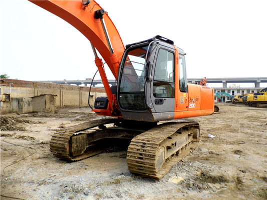 Color original Usado Hitachi ZX200-3G Excavadora de rastreo En buenas condiciones