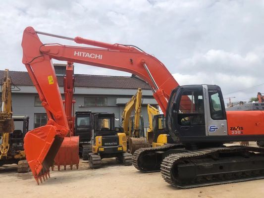 Repintura de color Excavadora usada Hitachi ZX330-3G En buen estado Excavadora de rastreo usada