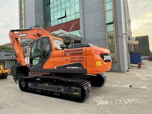 Coreano original Doosan DX225LCA Equipo de excavadora usado Tipo de rastreador