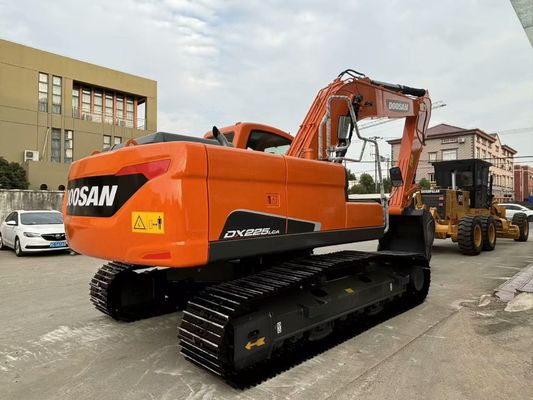 Coreano original Doosan DX225LCA Equipo de excavadora usado Tipo de rastreador