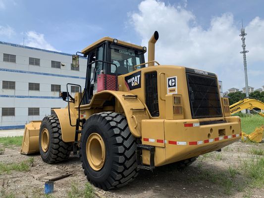 Bajo ruido 966H Cargador de ruedas CAT usado de alta eficiencia con motor CAT