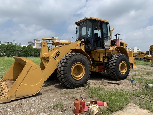Bajo ruido 966H Cargador de ruedas CAT usado de alta eficiencia con motor CAT