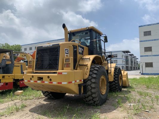 Bajo ruido 966H Cargador de ruedas CAT usado de alta eficiencia con motor CAT