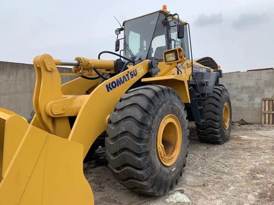 Repintura de color Cargador de ruedas usado Komatsu WA470-6 Cargador de segunda mano