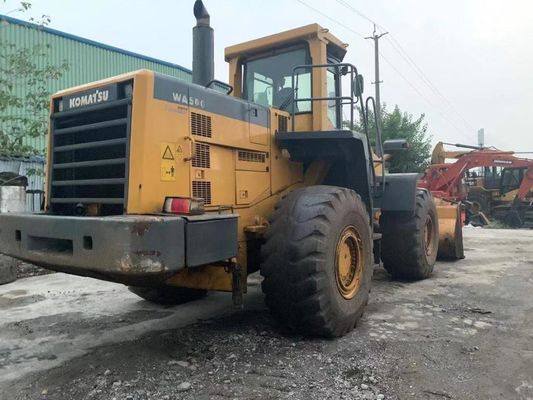 Cargadores de ruedas Komatsu de uso pesado WA500-3 de larga duración Eficiente energéticamente