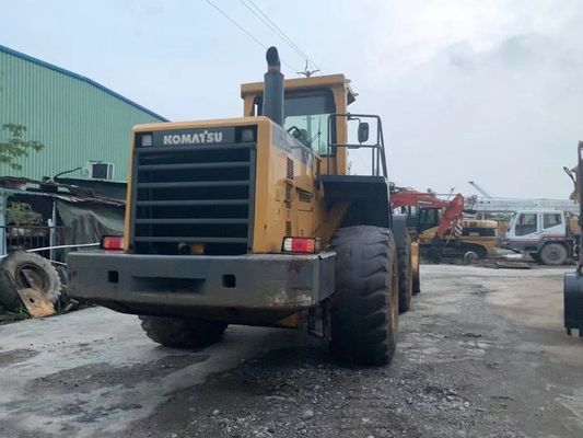 Cargadores de ruedas Komatsu de uso pesado WA500-3 de larga duración Eficiente energéticamente