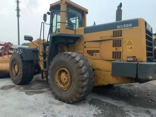 Cargadores de ruedas Komatsu de uso pesado WA500-3 de larga duración Eficiente energéticamente