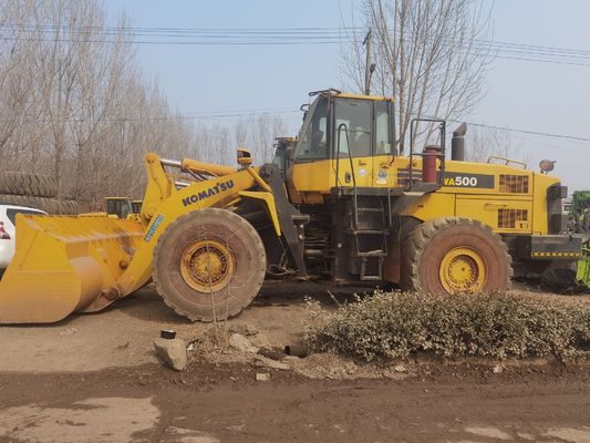 Compactor de 6 ruedas usado Komatsu WA500 WA600-6 Eficiencia de combustible para la construcción