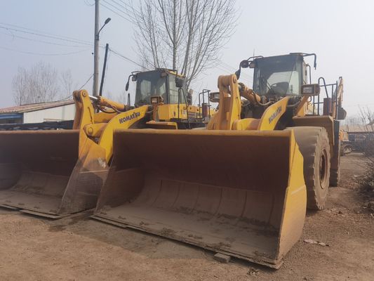 Compactor de 6 ruedas usado Komatsu WA500 WA600-6 Eficiencia de combustible para la construcción