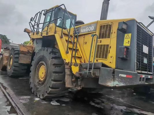 Komatsu WA600-6 Cargador de ruedas pequeñas usado WA500-6 Operación de seguridad para minería