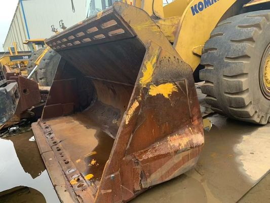 Komatsu WA600-6 Cargador de ruedas pequeñas usado WA500-6 Operación de seguridad para minería