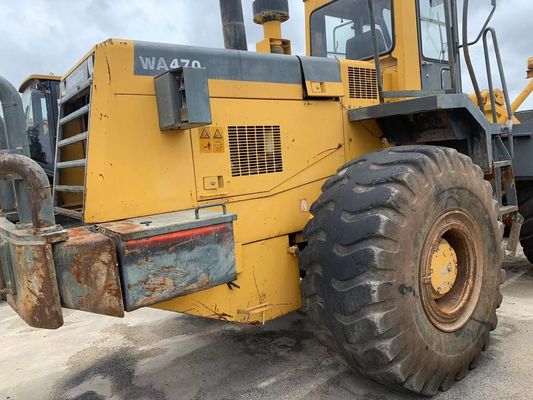 Color original usado Komatsu WA470-3 Cargador de ruedas en excelente estado