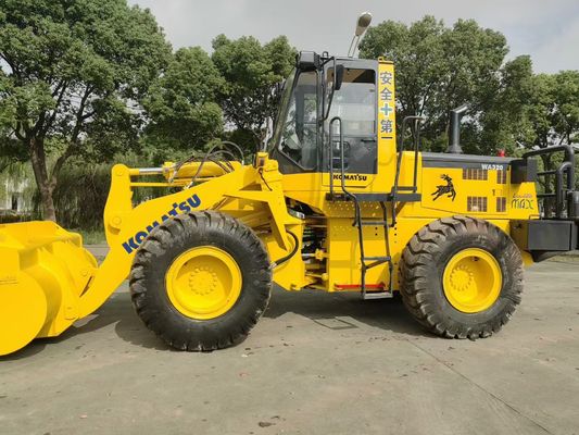 Original de Japón de segunda mano cargador de ruedas Komatsu WA320-3 de segunda mano cargador frontal