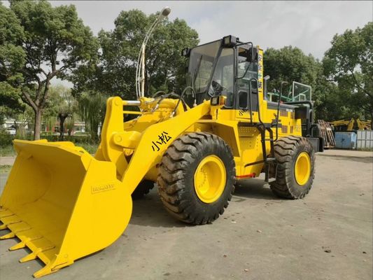 Original de Japón de segunda mano cargador de ruedas Komatsu WA320-3 de segunda mano cargador frontal