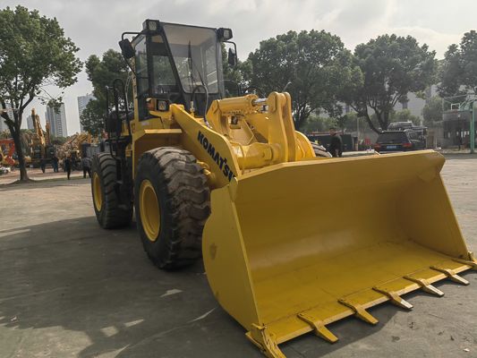 Original de Japón de segunda mano cargador de ruedas Komatsu WA320-3 de segunda mano cargador frontal