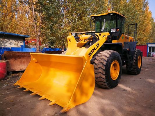 SDLG LG956L 2022 año usado cargador de ruedas SDLG cargador de ruedas con motor potente