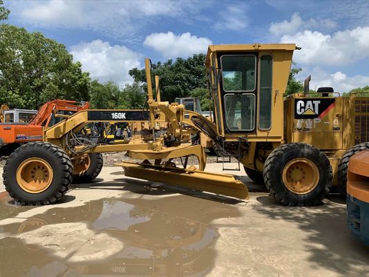 CAT 160K Grader de motor usado de alta eficiencia Grader de motor de oruga usado