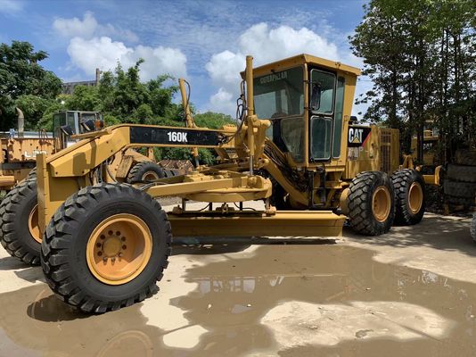 CAT 160K Grader de motor usado de alta eficiencia Grader de motor de oruga usado