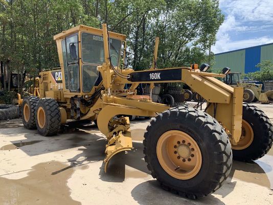 CAT 160K Grader de motor usado de alta eficiencia Grader de motor de oruga usado