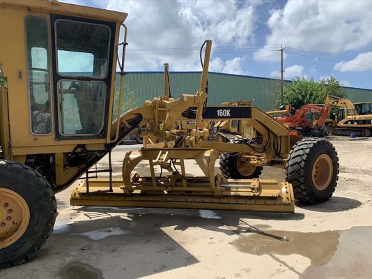 CAT 160K Grader de motor usado de alta eficiencia Grader de motor de oruga usado