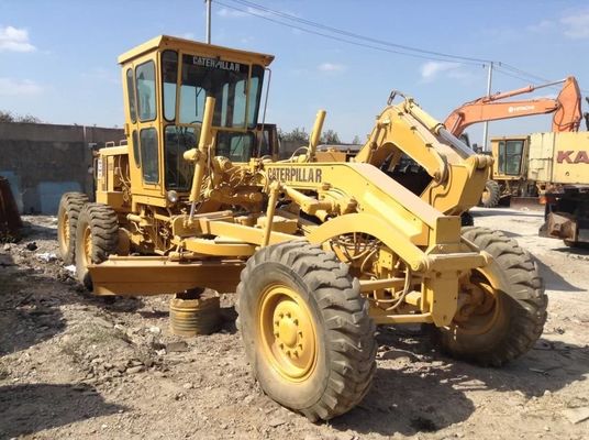 Trabajo pesado 12G Grader de motor de la oruga usado Reducción de ruido Fácil operación
