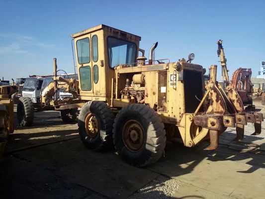 Trabajo pesado 12G Grader de motor de la oruga usado Reducción de ruido Fácil operación