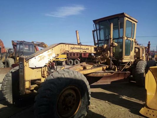Trabajo pesado 12G Grader de motor de la oruga usado Reducción de ruido Fácil operación