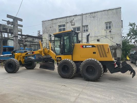 Alta velocidad XCMG GR215 de segunda mano Grader eficiencia de combustible para la construcción