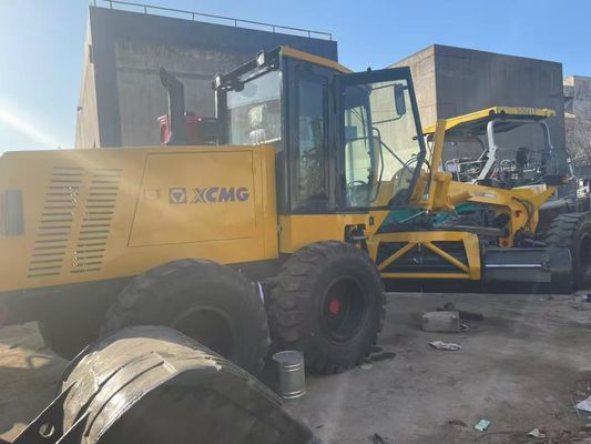 Grader de motor usado de alta precisión Funcionamiento suave Grader de motor XCMG GR180