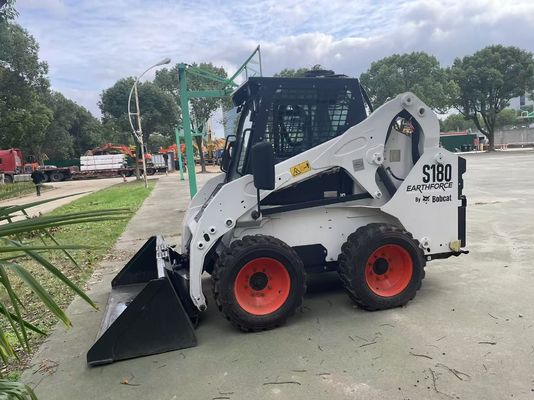 S180 Bobcat Skip Steer Loader Color original de segunda mano Bajo mantenimiento