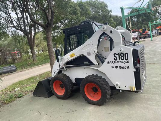 S180 Bobcat Skip Steer Loader Color original de segunda mano Bajo mantenimiento