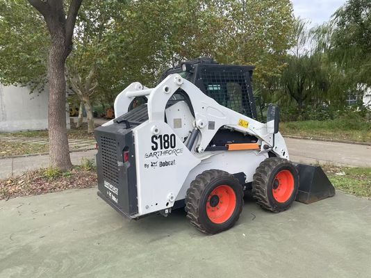 S180 Bobcat Skip Steer Loader Color original de segunda mano Bajo mantenimiento