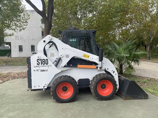 S180 Bobcat Skip Steer Loader Color original de segunda mano Bajo mantenimiento