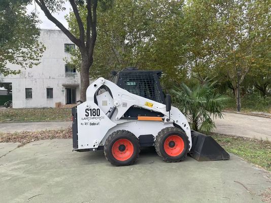 S180 Bobcat Skip Steer Loader Color original de segunda mano Bajo mantenimiento