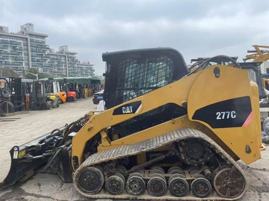 Potente 277C Caterpillar usado Skid Steer Eficiencia de combustible en buenas condiciones