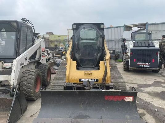 Potente 277C Caterpillar usado Skid Steer Eficiencia de combustible en buenas condiciones