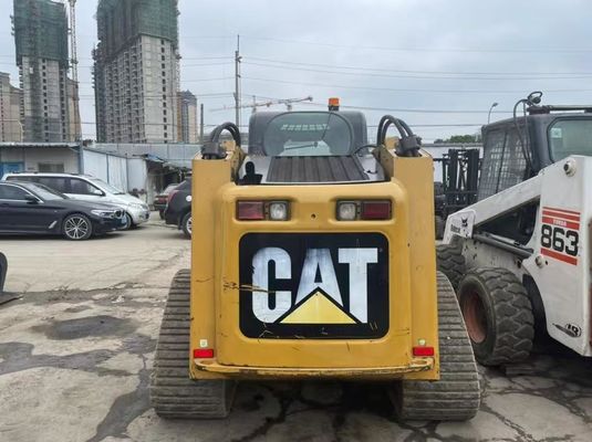 Potente 277C Caterpillar usado Skid Steer Eficiencia de combustible en buenas condiciones