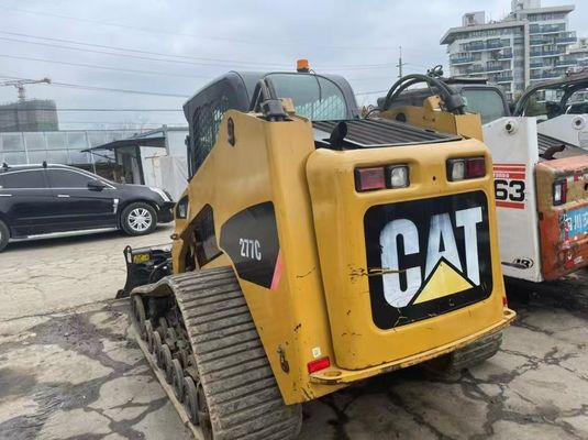 Potente 277C Caterpillar usado Skid Steer Eficiencia de combustible en buenas condiciones