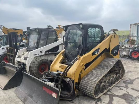 Potente 277C Caterpillar usado Skid Steer Eficiencia de combustible en buenas condiciones