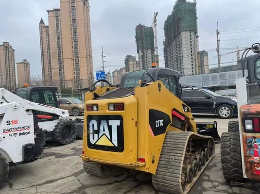 Potente 277C Caterpillar usado Skid Steer Eficiencia de combustible en buenas condiciones