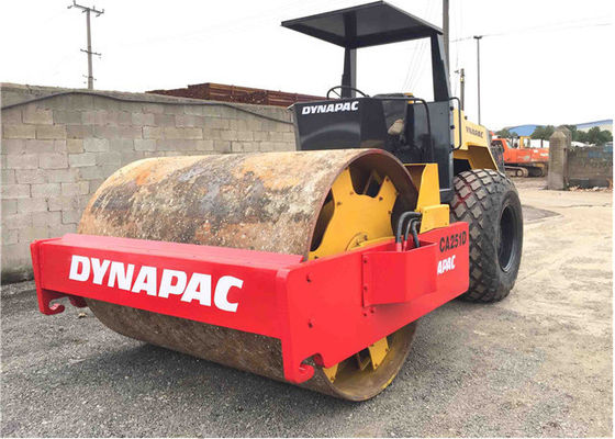 CA251D tambor suave vibratorio utilizado rodillo Dynapac con gran potencia