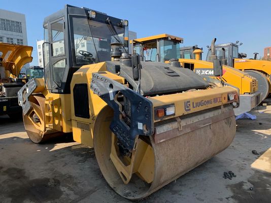Usado Liugong CLG6212 Compactor de doble tambor Fácil operación Bajo tiempo de inactividad