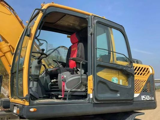 Hyundai R150W-9 Excavadora de ruedas usadas 2015 Alta precisión para construcción
