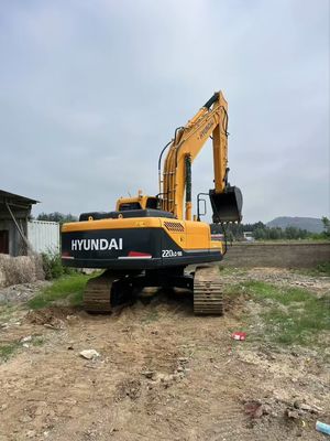 Hyundai R220LC-9S Excavadora de rastreo hidráulico de segunda mano 2020 año