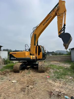 Hyundai R220LC-9S Excavadora de rastreo hidráulico de segunda mano 2020 año