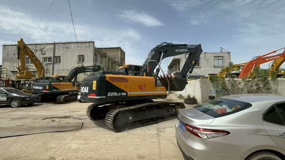 2021 año Usado Hyundai R220LC-9S excavadora En excelente estado/Used Hyundai Crawler Excavator para la venta