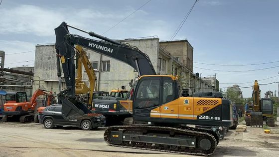 2021 año Usado Hyundai R220LC-9S excavadora En excelente estado/Used Hyundai Crawler Excavator para la venta
